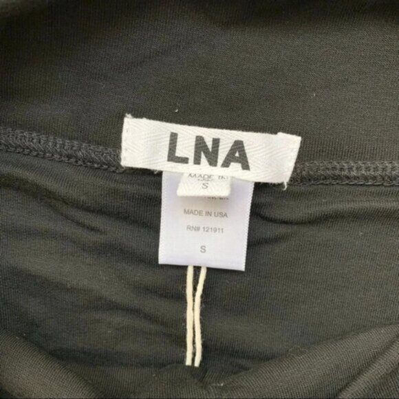 Revolve LNA Harley Slit Skirt Mini High Rise Waist Bodycon Pencil Size S - Picture 14 of 16